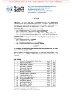 area qualità programmazione e supporto.strategico.unipa